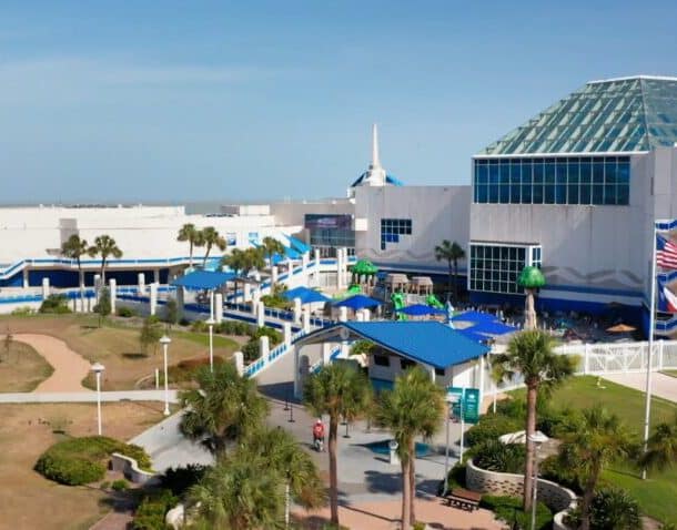 Texas State Aquarium exterior