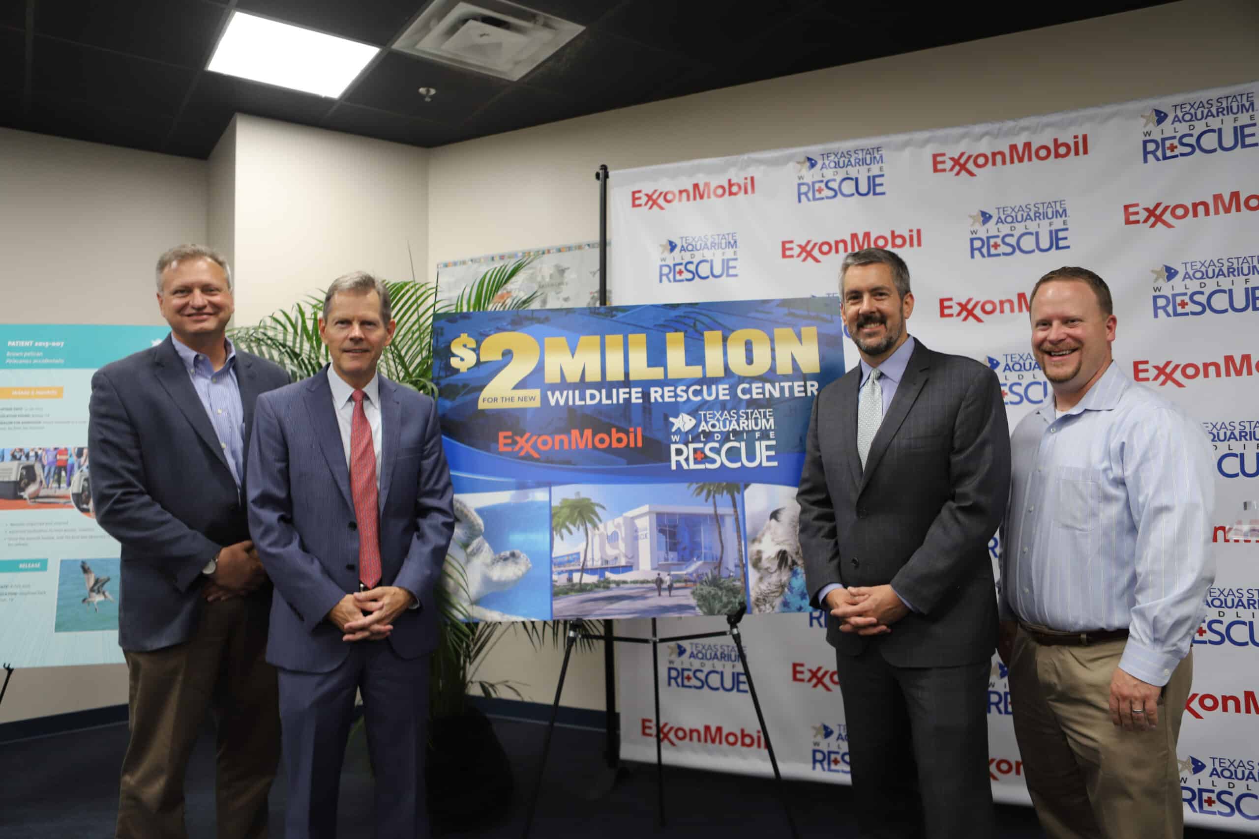 Image of ExxonMobil Foundation Announces $2 Million Gift to Texas State Aquarium Wildlife Rescue Center