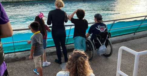 “Dream Night” For Families with Special Needs Held at the Texas State Aquarium Image of “Dream Night” For Families with Special Needs Held at the Texas State Aquarium