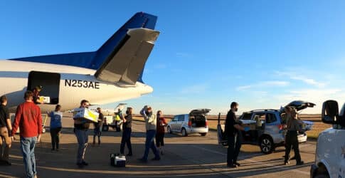 Image of Texas State Aquarium Helps Cold-Stunned Sea Turtles from Massachusetts